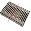 Rattleware Medium-Duty Aluminum Drip Tray 8″×5″×0.75″ with Removable Grate –