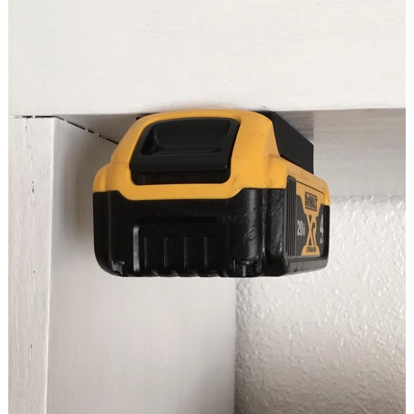 Unbranded (4 pack) 3D Printed Battery holder for DeWALT 20
