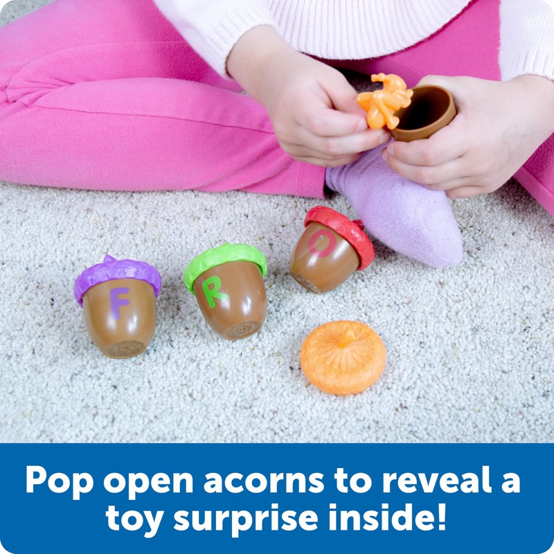 Learning Resources Alphabet Acorns Activity Set - ABC Puzzle, Preschool