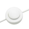 Connection Cable 4 m White Earthing Contact Angle Plug +