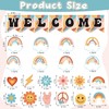 61pcs Retro Welcome Back to School Bulletin Board Welcome Poster