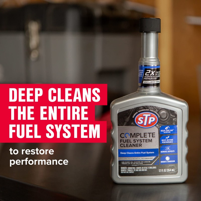 STP Direct Injection Fuel Injector Cleaner, Advanced Synthetic Technology Fuel