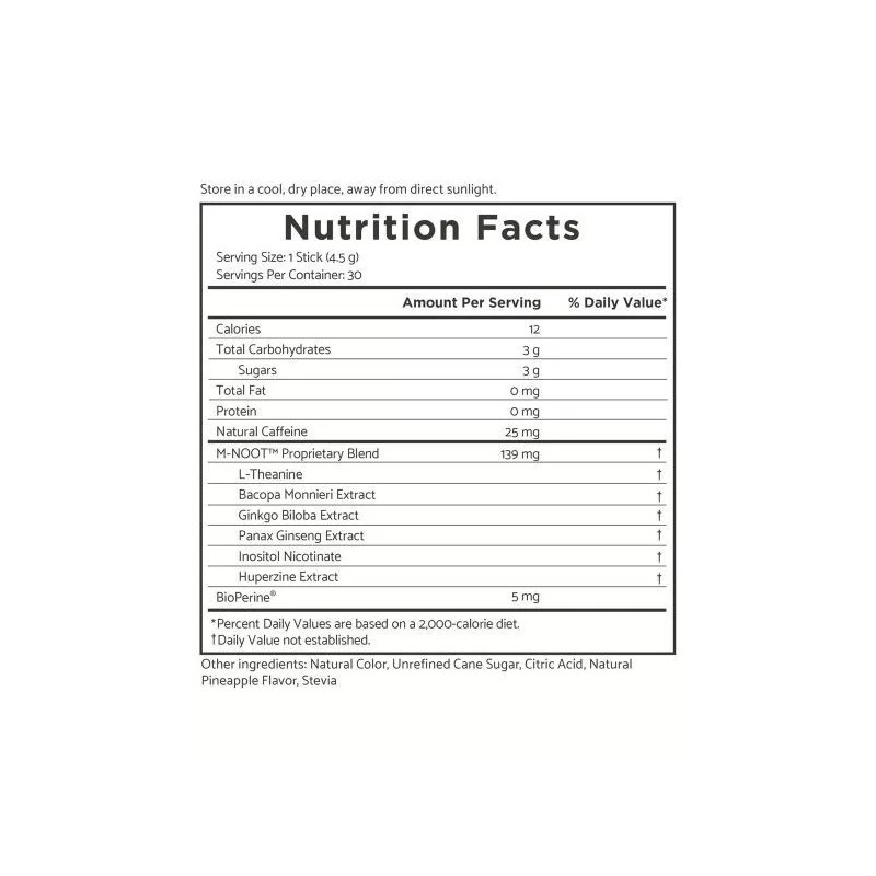 Youngevity SMART Brain Boost - Pineapple / 30 Stick Packets