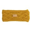 Aran Traditions Cable Knitted Style Headband (Cream)