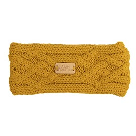 Aran Traditions Cable Knitted Style Headband (Cream)