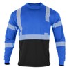 VENDACE Safety Reflective High Visibility Long Sleeve Shirts ANSI Class