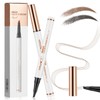 LOPHE Eyebrow Pen with 4 Fork Tip, Long-lasting Waterproof Eyebrow