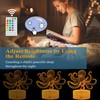POSSHE Octopus Night Light, 3D Illusion Night Light Lamp, Octopus