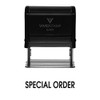 Special Order Self Inking Rubber Stamp (Black Ink) - X-Large