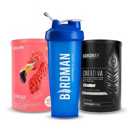 Birdman Kit Proteína Fitmingo 510g  Creatina 450g  Shaker