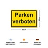 Strobo Parken verboten Sign, 20 x 30 cm, Made From