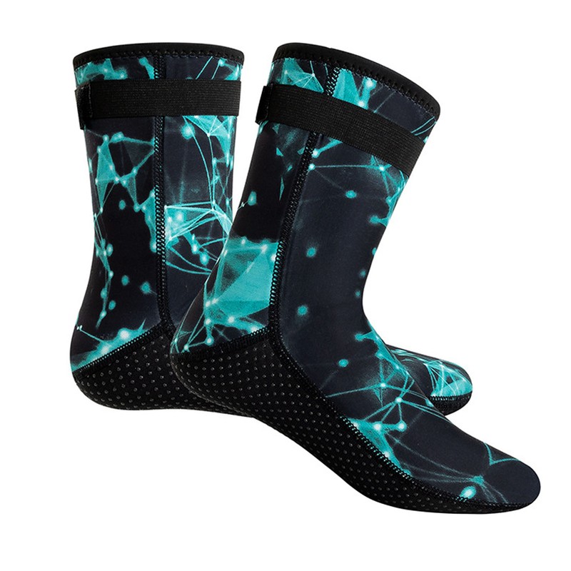 Diving Wetsuit Socks for Women Men Neoprene Nylon 3MM Anti