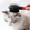 AL-FAHMI Pet Grooming Brush Cat Dog Double Sided Comb For