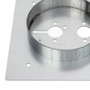Heating Mounting Plate Stainless Steel Planar High Strength Rustproof for