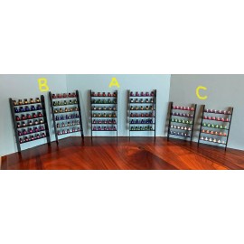 Unbranded Miniature nail polish rack, perfect for your miniature hair salon room box
