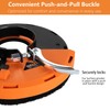 Grinder Dust Shroud, Dust Collection Attachment for Surface Grinders,Universal 4.5"/5"