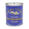 General Finishes High Performance Water Based Topcoat, 1 Pint, Gloss