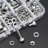 HELIFOUNER 210 Pieces M5 x 6mm /8mm /10mm /12mm /16mm