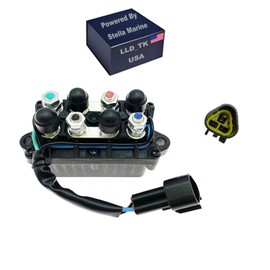 Tilt Trim Relay Solenoid Replace for Yamaha Outboard 25HP 40HP 50HP 60HP 70HP 75HP 90HP 150HP 225HP 250HP 61A-81950-01-00 61A-81950-00-00 3 Pin