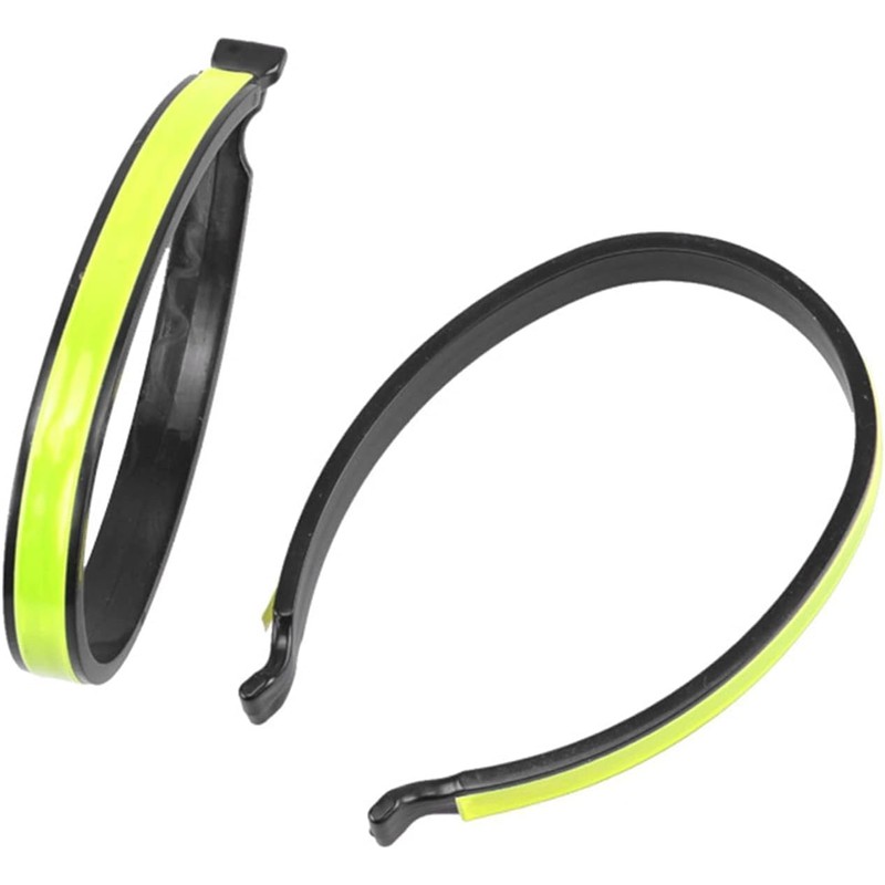 Kryoflare 2Pcs Reflective Cycling Trouser Clips, Ankle Safety Band Bicycle