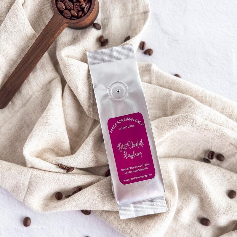 White Chocolate Raspberry | Gourmet Flavored Coffee - Size: 8