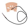 Wooden 4/4 Violin Bridge with Internally Mounted Piezo Pickup High
