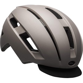Bell Daily MIPS LED Adult Commuter Bike Helmet - Matte Cement (2021), Universal Adult (53-60 cm)