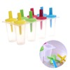 Ice Pop Lolly Mould, 8 Cavities Reusable Plastic Ice Cream