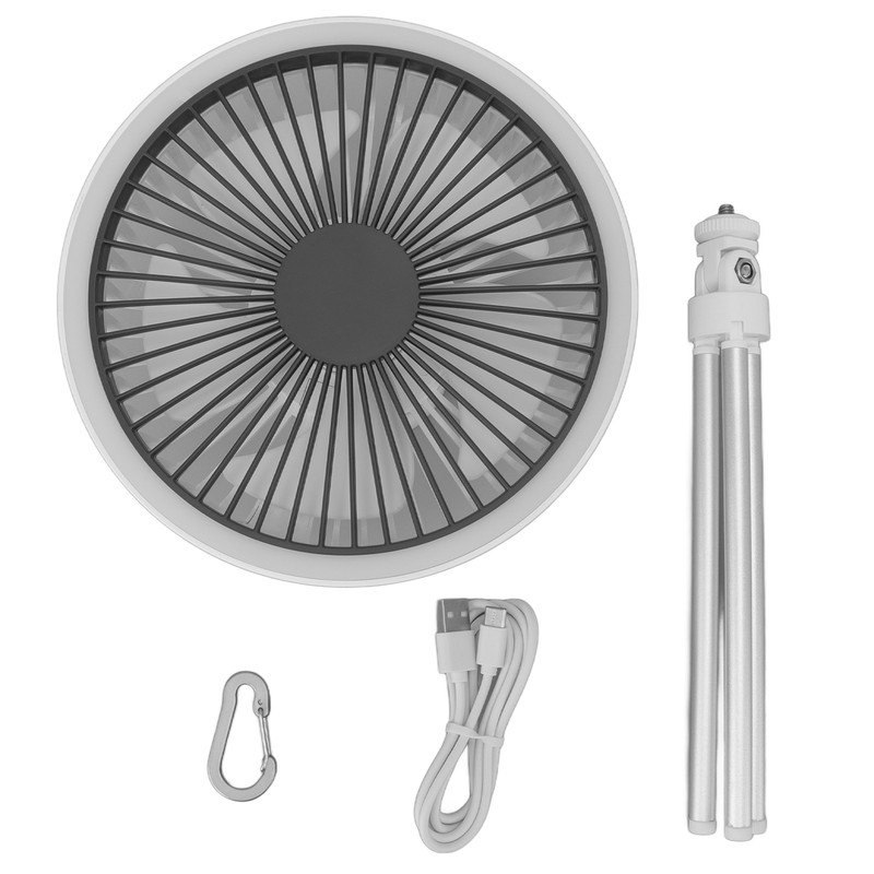 Tripod Fan 10000mAh 3 Gears Adjustable Timing Function Portable Desktop