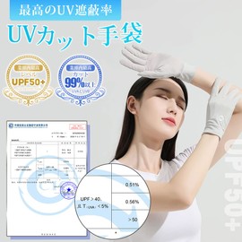 PALAME Women's Gloves, Smartphone Compatible, Summer, Certified by Professional Organizations, UPF 50+, -5 °C, Cooling Sensation, Mesh Ventilation, Right Finger Out, Smartphone Operation, Ultra Thin,