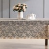 HLC.ME Harper Floral Lace Fabric Tablecloth, Lace Fabric Table Cloth