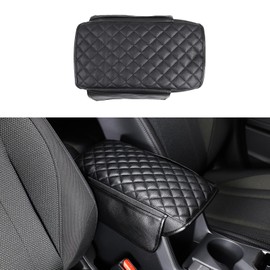PIUGILH Car Center Console Armrest Cover Compatible with Subaru Crosstrek 2024, Leather Armrest Pad Cover Storage Box Mat Waterproof Non Slip Interior Accessories
