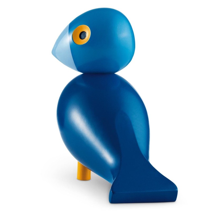 kai・bo-isen of Bird Ornament Songbird Blue
