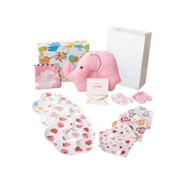 AMERIO Baby Shower Gifts for Girls Popular 12 Piece Set Baby Baby Celebration Gift (1 for Girls))