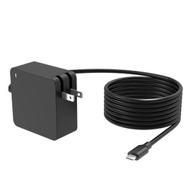 65W USB C Charger Fit for HP EliteBook x360 830 835 840 845 850 855 860 735 745 1040 1030 G4 G5 G6 G7 G8 G9, ProBook 430 440 445 450 455 640 650 G5 G6 G7 G8 G9, ZBook 14U 15U G5 G6 Laptop Power Cord