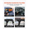 VEVOR Cab Enclosure Upper Doors, Compatible with Polaris RZR XP4
