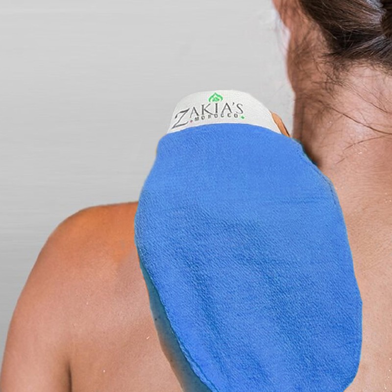 Zakia's Morocco Original Kessa Exfoliating Glove -Value Pack (2 pcs)