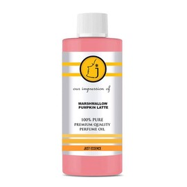 Just Essence Marshmallow Pumpkin Latte Perfume Fragrance Oil | Alcohol Free, Long Lasting Scent for Teens & Adults | Multipurpose Essential Oil for Body, Lotion, Candle & Diffuser | 2 Fl Oz