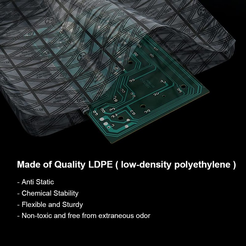 HRX Package 20pcs Large Premium Anti Static Bags with Antistatic
