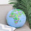 NUOBESTY Inflatable Globe PVC World Globe Inflatable Earth Beach Ball