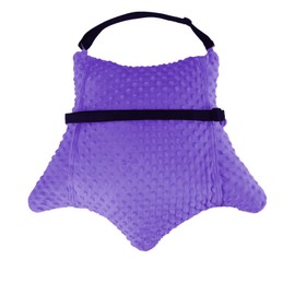 okmaba Hysterectomy Recovery Pillow with Pocket for Ice/Hot Packs, Abdominal Surgery Support Cushion with Adjustable Strap for Women After Hysterectomy or C-Section (Purple)