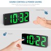 Ankilo Digital Alarm Clock, LED Clock, Table Clock with Temperature