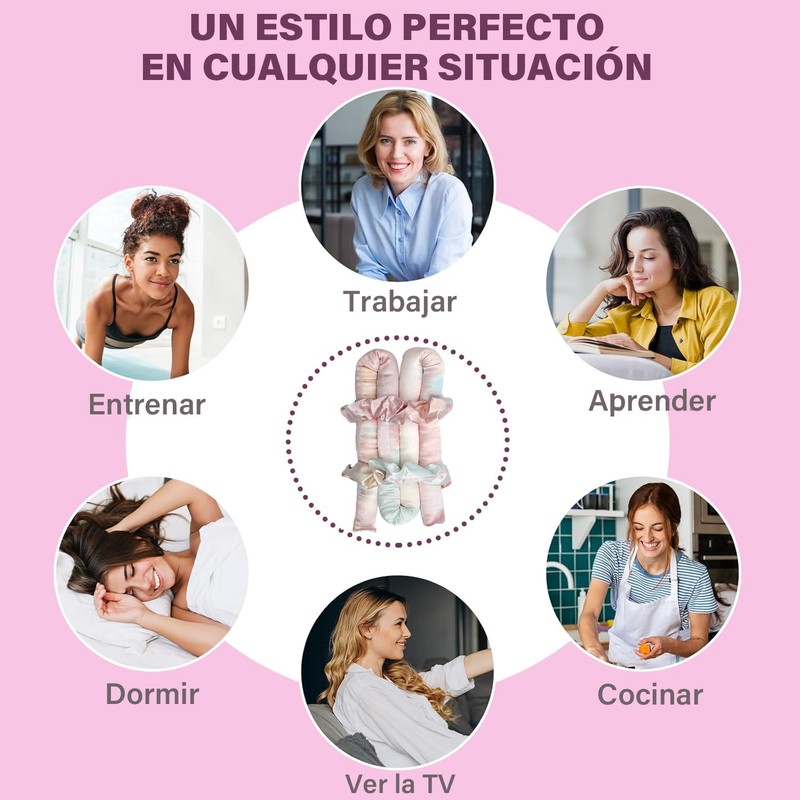 Rizador de Cabello sin Calor, Rizadores de Pelo sin Calor,