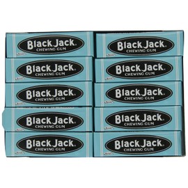 Black Jack Chewing Gum, 5 Sticks, 20 Count