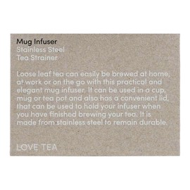 Love Tea Mug Infuser, 1 Infuser