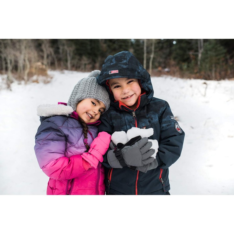 Guantes impermeables Thinsulate para niños pequeños, Xtra Long Cuff -