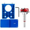Bestgle Concealed Hinge Jig Kit, Woodworking Tool, Drill Bits, Hinge