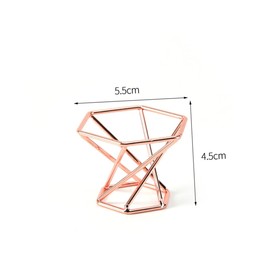 PACKOVE 2Pcs Stainless Steel Powder Puff Holder Stylish Tray and Storage Rack for Makeup Accessories for Women and Girls for Home and Travel