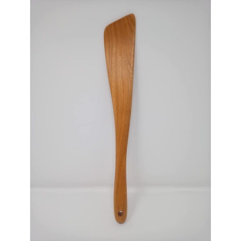 [katajiya] Mountain Cherry Blossom Turner, Turner, Wooden Spatula, Handmade Production,