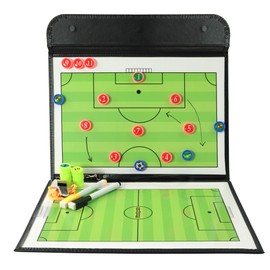 LionSports Professional Tactics Board - Ideal for Tactics and Game Adjustments - Improved Players' Running Paths with This Training Accessory - 90 Days Test